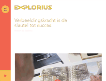 Tablet Screenshot of explorius.nl