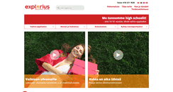 Desktop Screenshot of explorius.fi
