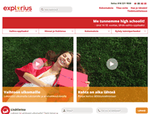 Tablet Screenshot of explorius.fi